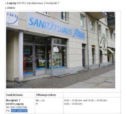 Sanitätshaus Alippi GmbH Leipzig